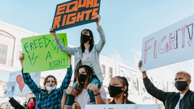 Groups Unite to Protest Far Right